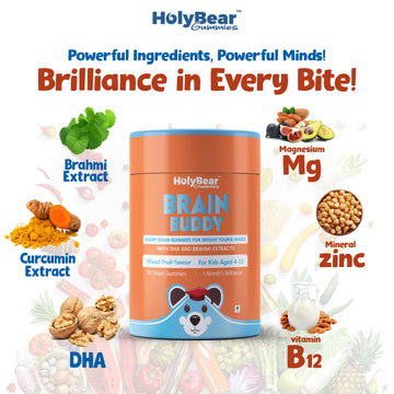 Ingredients HolyBear BrainBuddy Gummies