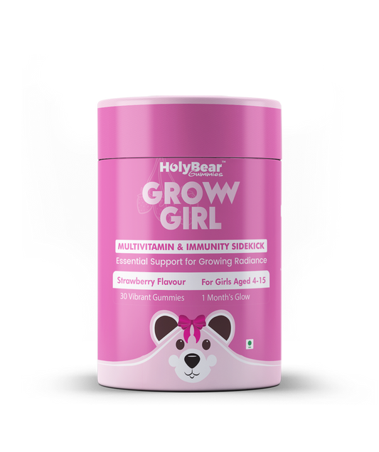 HolyBear GrowGirl Multivitamin & Immunitty Gummies